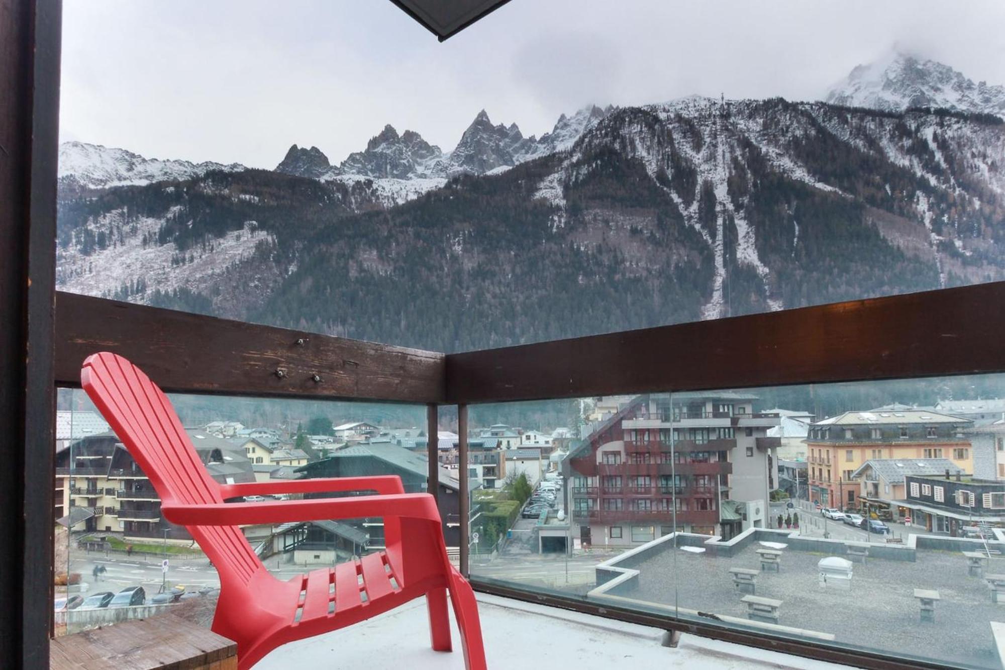 L'Aiguille - Center Of Chamonix - View Mont-Blanc Apartman Kültér fotó